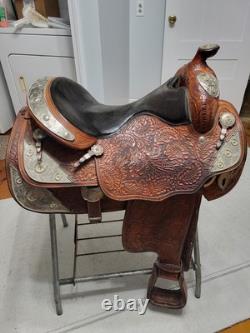 Western Show Saddle