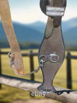 Western Style Riding Saddle, Leather & Sheepskin, C. Anderson Performance Cinch