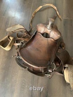 Western Style Saddle 11 Inch Youth Size