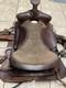Western Style Saddle 15 Inch Brown Leather