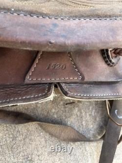 Western Style Sattle 1520 15 Inch