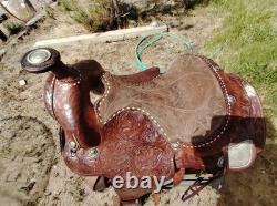 Western Trail /Pleasure Ride Horse Saddle 15