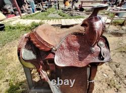 Western Trail /Pleasure Ride Horse Saddle 15