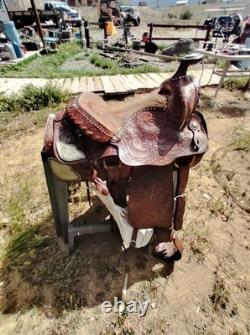 Western Trail /Pleasure Ride Horse Saddle 15