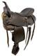 Western Trail Pleasure Saddle With Half Moon Tooling Smooth Seat 16 New