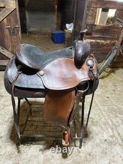 Western Trail Saddle 15in Seat Great Condition
