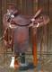 Western Wade Tree Leather Saddle 10-18 Hand-tooled Free Tack Set & Postage