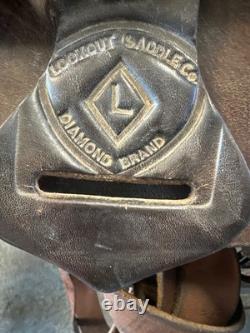 Western saddle 15.5 seat 6.5 gullet SQHB
