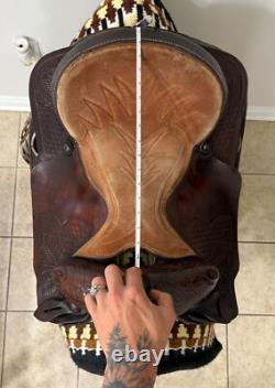 Western saddle, 16 in seat