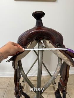 Western saddle, 16 in seat