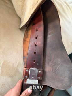 Western saddle, 16 in seat