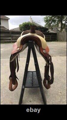 Western saddle extra wide gullet 16.5 Seat