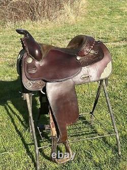 Western saddle simco