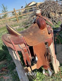 Will James Tree Vickers Ranch / Rope Saddle