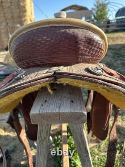 Will James Tree Vickers Ranch / Rope Saddle
