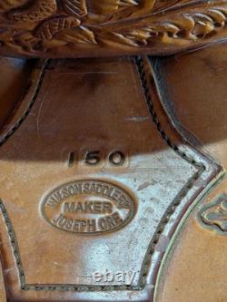 Wilson Custom Ranch Saddle from Joseph OR Wade Tree 15 1/2 Seat