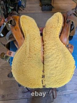 Wilson Custom Ranch Saddle from Joseph OR Wade Tree 15 1/2 Seat
