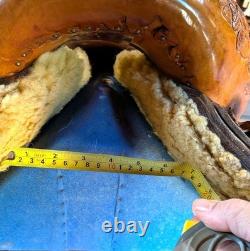 Wilson Custom Ranch Saddle from Joseph OR Wade Tree 15 1/2 Seat