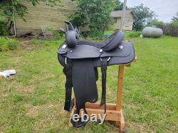 Wintec Synthetic 15 Western Draft Size Light Weight Trail Horse Saddle