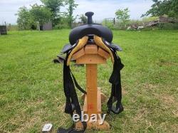Wintec Synthetic 15 Western Draft Size Light Weight Trail Horse Saddle