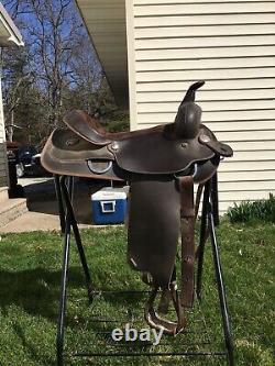 Wintec Synthetic Western Trail Saddle 16 Seat