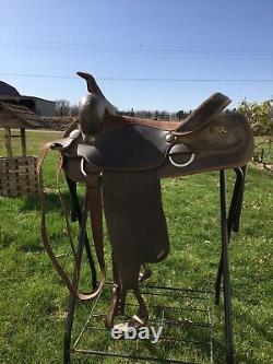 Wintec Synthetic Western Trail Saddle 16 Seat