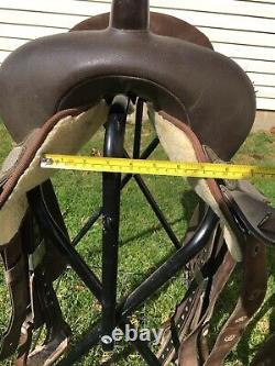 Wintec Synthetic Western Trail Saddle 16 Seat