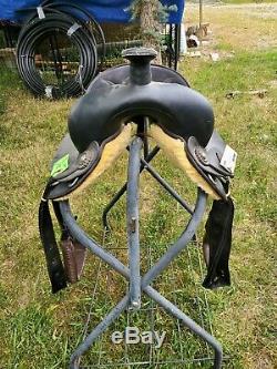 Wintec Western Saddle 12 Inch Seat Black, free headstall and more