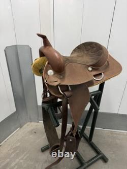 Wintec Western Saddle 16 Brown Synthetic Excellent Condition