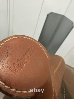 Wintec Western Saddle 16 Brown Synthetic Excellent Condition