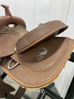 Wintec Western Saddle 16 Brown Synthetic Excellent Condition
