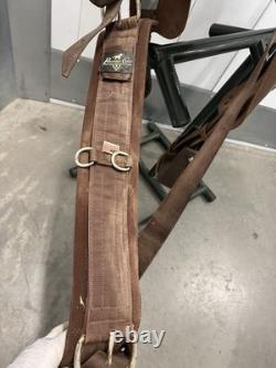 Wintec Western Saddle 16 Brown Synthetic Excellent Condition