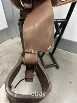 Wintec Western Saddle 16 Brown Synthetic Excellent Condition