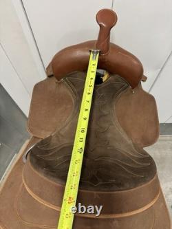 Wintec Western Saddle 16 Brown Synthetic Excellent Condition