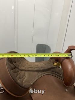 Wintec Western Saddle 16 Brown Synthetic Excellent Condition