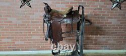 Wofford Leather Company 15 western horse saddle