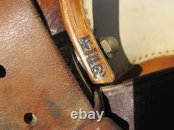 Woods Western Custom Handmade Show Saddle Reining 16