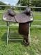 Wow 15 Billy Royal Vintage Show Saddle Western Flat Seat Silver