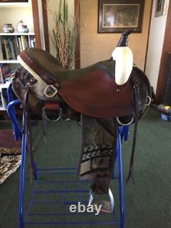 Wyoming Saddlery 16 Saddle