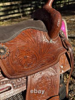 Youth Kids Western Saddle 13 Seat! Barely Used Circle J