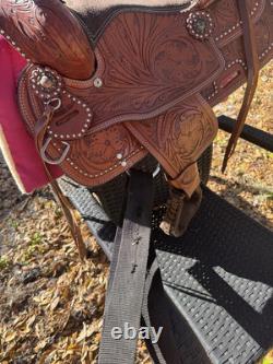 Youth Kids Western Saddle 13 Seat! Barely Used Circle J