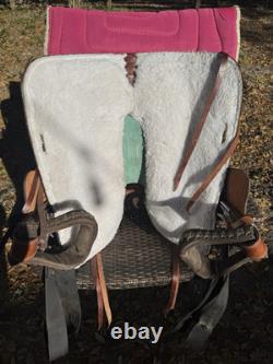 Youth Kids Western Saddle 13 Seat! Barely Used Circle J