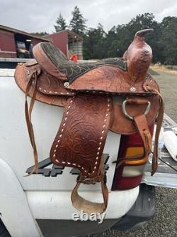Youth Roping saddle 12