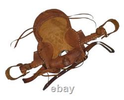 Youth Roughout Western Saddle 11 Kids Ranch Training Horse Tack READ