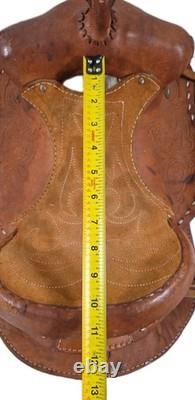 Youth Roughout Western Saddle 11 Kids Ranch Training Horse Tack READ