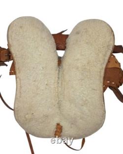 Youth Roughout Western Saddle 11 Kids Ranch Training Horse Tack READ