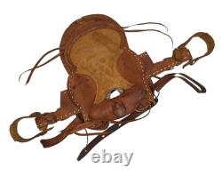 Youth Roughout Western Saddle 11 Kids Ranch Training Horse Tack READ