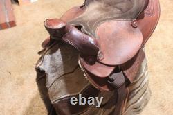 Youth Small Adult Secure Western Saddle, Single D forward rigged