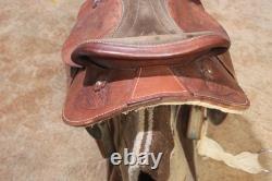 Youth Small Adult Secure Western Saddle, Single D forward rigged