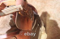 Youth Small Adult Secure Western Saddle, Single D forward rigged